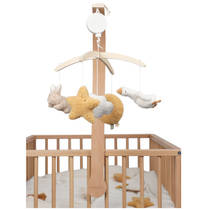 Little Dutch Newborn Naturals houten muziekmobiel productafbeelding 2