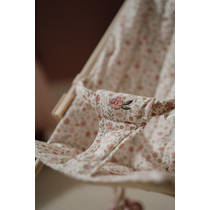 Little Dutch witte poppenbuggy met bloemen- en vlinderpatroon productafbeelding 5
