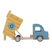Little Dutch houten kiepwagen - blauw productafbeelding 10