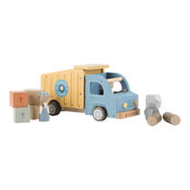 Little Dutch houten kiepwagen - blauw productafbeelding 5