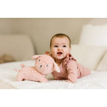 nijntje snuffie knuffel Pink Flower - 25 cm productafbeelding 2