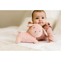 nijntje snuffie knuffel Pink Flower - 25 cm productafbeelding 3