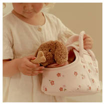 Little Dutch knuffelhond Jackie in tas productafbeelding 3