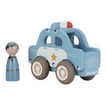 Little Dutch houten politieauto met pop productafbeelding 5
