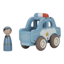 Little Dutch houten politieauto met pop productafbeelding 9