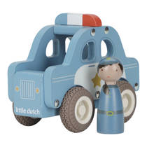 Little Dutch houten politieauto met pop productafbeelding 8