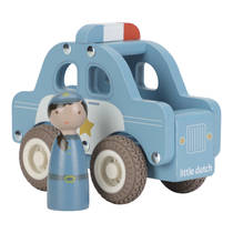 Little Dutch houten politieauto met pop productafbeelding 4