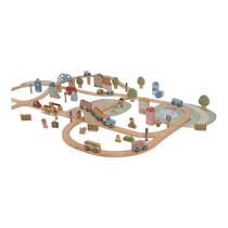 Little Dutch houten treinset - 114-delig productafbeelding 9