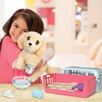 Little Live Pets Ouchies Puppy Cooper interactieve knuffel productafbeelding 7
