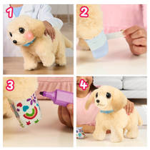 Little Live Pets Ouchies Puppy Cooper interactieve knuffel productafbeelding 3