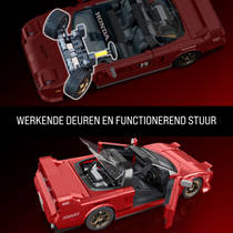 Mattel Brick Shop Hot Wheels 90 Acura NSX productafbeelding 7