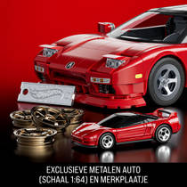 Mattel Brick Shop Hot Wheels 90 Acura NSX productafbeelding 6