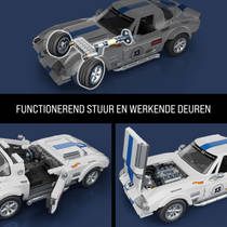 Mattel Brick Shop Hot Wheels Corvette Grand Sport productafbeelding 6