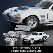 Mattel Brick Shop Hot Wheels Corvette Grand Sport productafbeelding 5