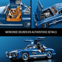 Mattel Brick Shop Hot Wheels Mercedes-Benz 300 SL productafbeelding 6
