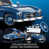 Mattel Brick Shop Hot Wheels Mercedes-Benz 300 SL productafbeelding 5