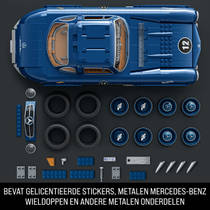 Mattel Brick Shop Hot Wheels Mercedes-Benz 300 SL productafbeelding 4