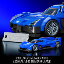 Mattel Brick Shop Hot Wheels Cadillac Project GTP Hypercar productafbeelding 5