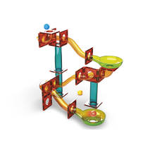 Geomag magnetische tegels knikkerbaan set 45-delig V1 kleuren productafbeelding 2