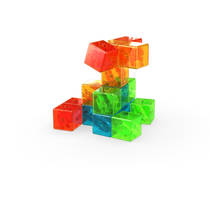 Geomag magnetische blokken edelstenen set 16-delig productafbeelding 4