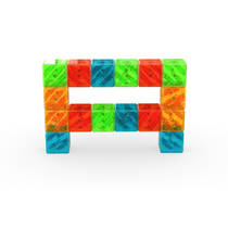 Geomag magnetische blokken edelstenen set 16-delig productafbeelding 6