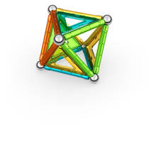 Geomag magnetische stokken edelstenen set 32-delig productafbeelding 2