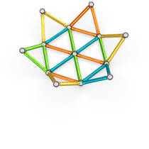 Geomag magnetische stokken edelstenen set 70-delig productafbeelding 7