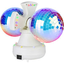 Dubbele draaiende discobal productafbeelding 3
