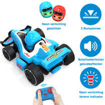 Gear2Play Neon Bumper Cars Pro RC Battle Game productafbeelding 3