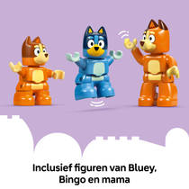 LEGO DUPLO Bluey huis van Bluey en haar familie met geheugenspel 10459 productafbeelding 5