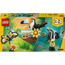LEGO Creator 3-in-1 wilde dieren: tropische toekan 31173 productafbeelding 7
