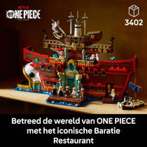 LEGO ONE PIECE het drijvende restaurant Baratie 75640 productafbeelding 2