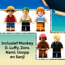 LEGO ONE PIECE het piratenschip Going Merry 75639 productafbeelding 4