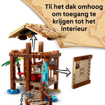 LEGO ONE PIECE hut in Windmolendorp 75636 productafbeelding 3