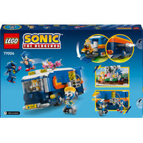 LEGO Sonic team Sonic commandotruck 77006 productafbeelding 8