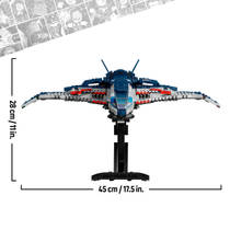 LEGO Marvel Avengers: Age of Ultron Quinjet 76325 productafbeelding 5