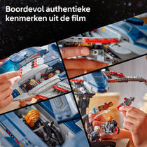 LEGO Marvel Avengers: Age of Ultron Quinjet 76325 productafbeelding 10