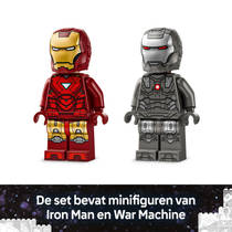 LEGO Marvel Iron Man en War Machine vs. Hammer Drones 76320 productafbeelding 9
