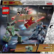 LEGO Marvel Iron Man en War Machine vs. Hammer Drones 76320 productafbeelding 5