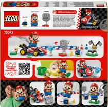 LEGO Super Mario Mario Kart: interactieve Mario en standaardkart 72043 productafbeelding 6