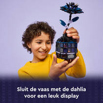 LEGO Wednesday zwarte dahlia 76784 productafbeelding 8