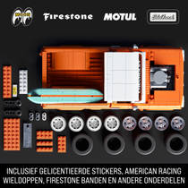 Mattel Brick Shop Hot Wheels Custom 62 Chevy Pickup productafbeelding 4