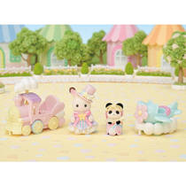 Sylvanian Families pretpark set vliegtuig en trein 5819 productafbeelding 9