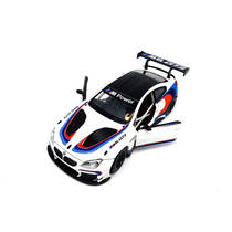BMW M6 GT3 die-cast auto met licht en geluid - 1:24 productafbeelding 2