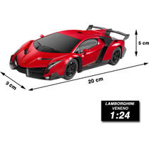 Op afstand bestuurbare auto Lamborghini Veneno - rood productafbeelding 2