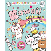 Kawaii kittens & friends activiteitenboek