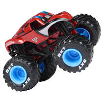 Monster Jam Marvel Venom vs Spider-Man monstertruckset - 1:16 productafbeelding 2