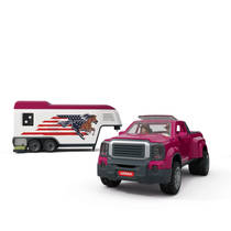 schleich Lakeside-truck met aanhangwagen 42705 productafbeelding 6