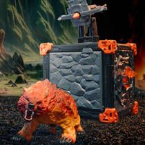 schleich ELDRADOR CREATURES BattleCave Lavabeer 42732 productafbeelding 6