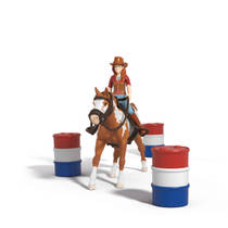 schleich HORSE CLUB Hannah's western avonturen 42775 productafbeelding 5